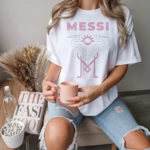 camiseta em algodão messi.....